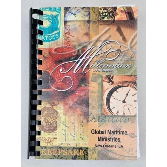 Global Maritime Ministries Millennium Cookbook New Orleans Louisiana 2000 - Picture 1 of 16